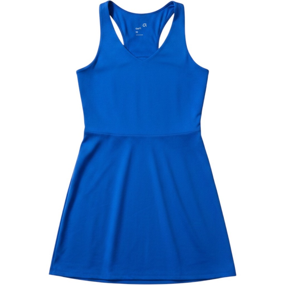 GapFit Blue Athletic Dress XS Sleeveless Built In Shorts Tennis Golf Shelf Bra
